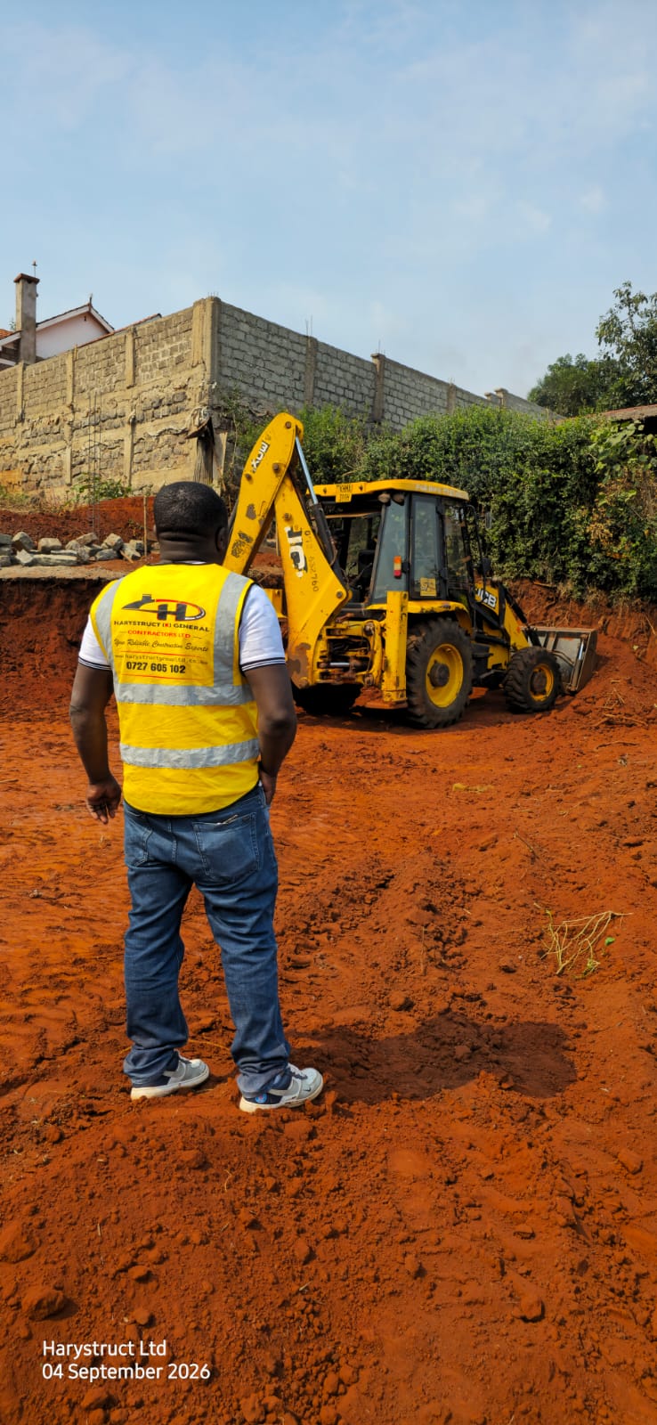 Harystruct site supervision and plant operations